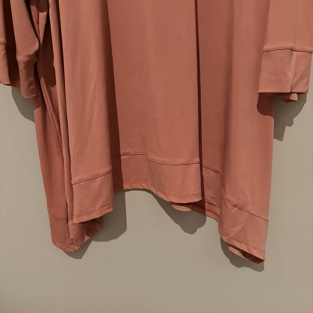 Womens Joan Vass Tunic,‎ 3x Salmon - Picture 4 of 16